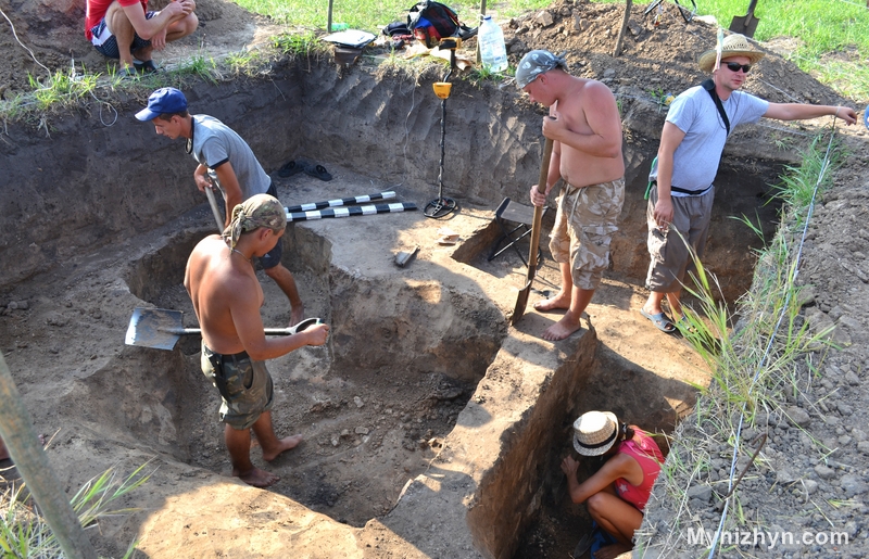 Іван Кедун, НАЕ 2015, археологічні розкопки на ніжинщині
