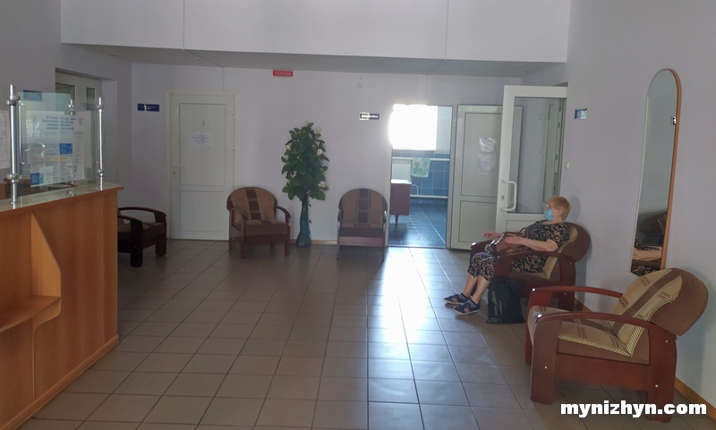 Ніжин, фізіотерапевтичне та водолікувальне відділення 