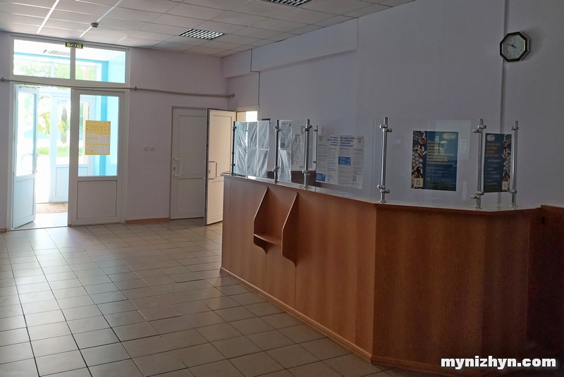 Ніжин, фізіотерапевтичне та водолікувальне відділення 