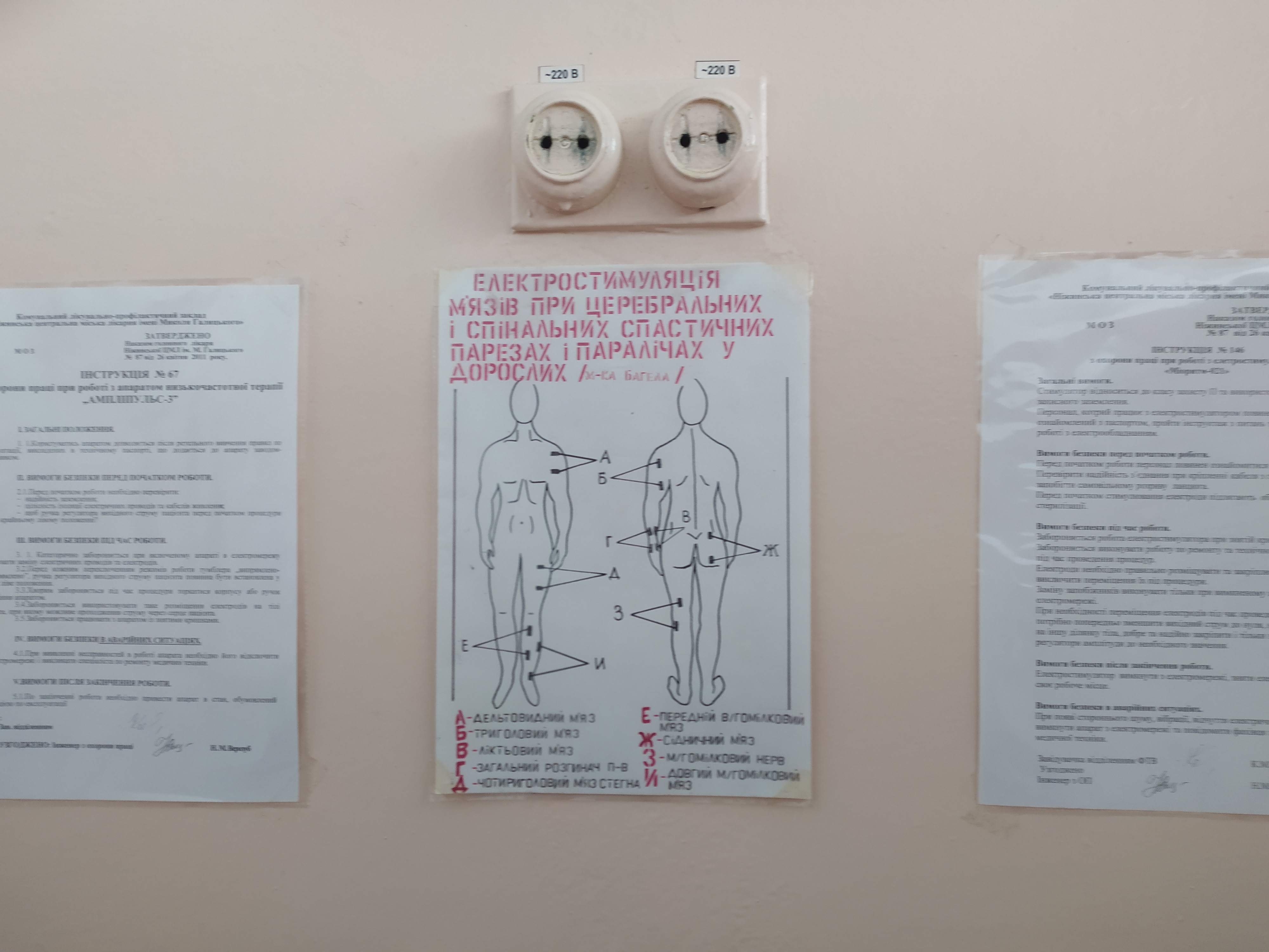 Ніжин, фізіотерапевтичне та водолікувальне відділення 