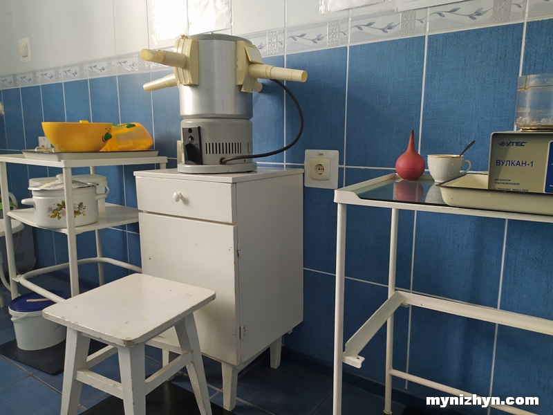 Ніжин, фізіотерапевтичне та водолікувальне відділення 