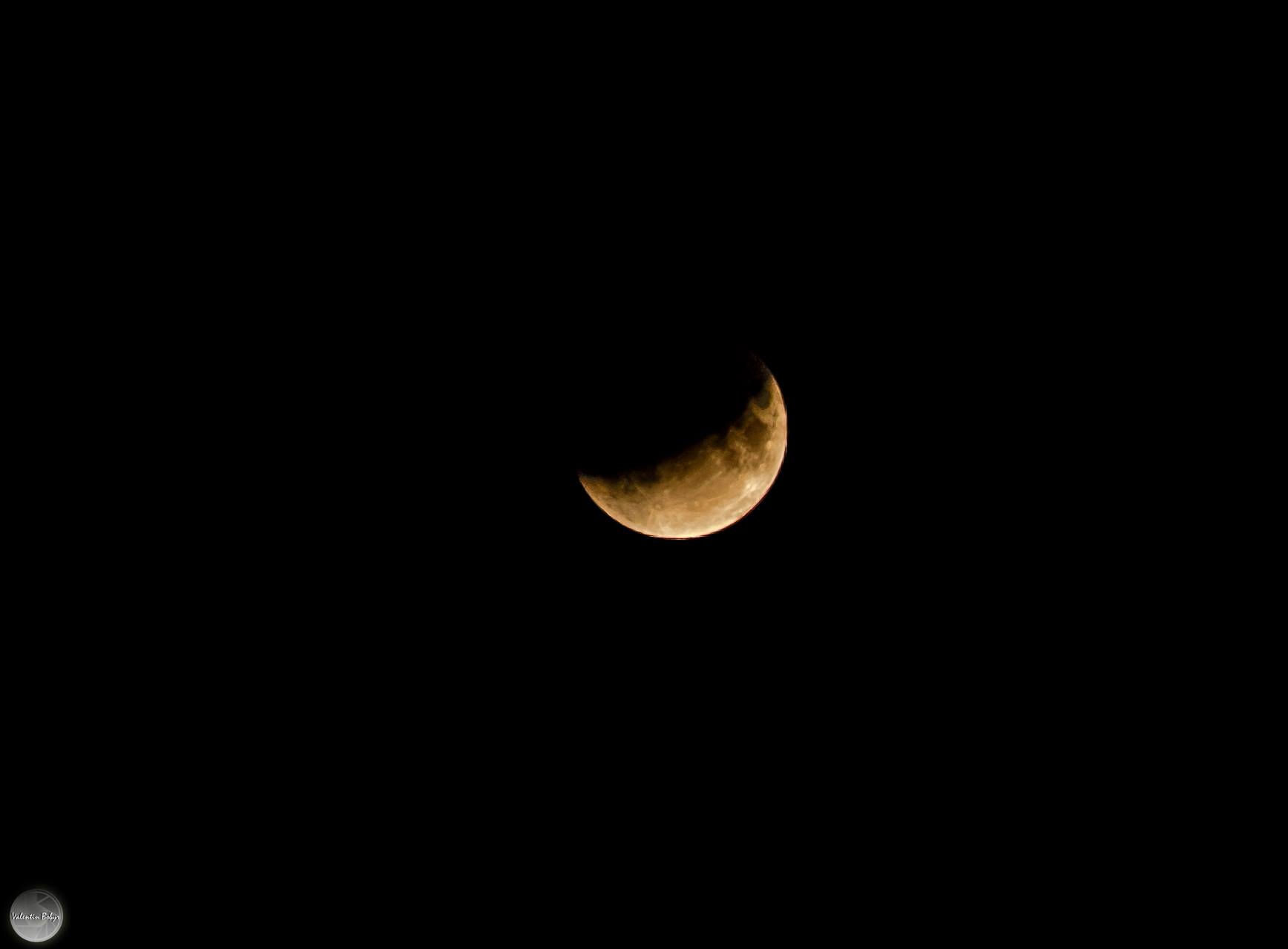 місячне затемнення, фото