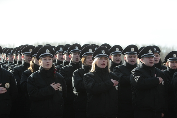 Чернігів поліція, чернігів патрульна поліція склала присягу, новини ніжина патрульна поліція