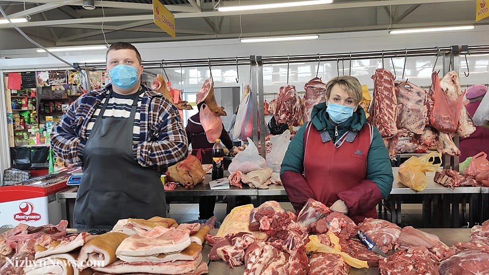 карантин, базар, покупці