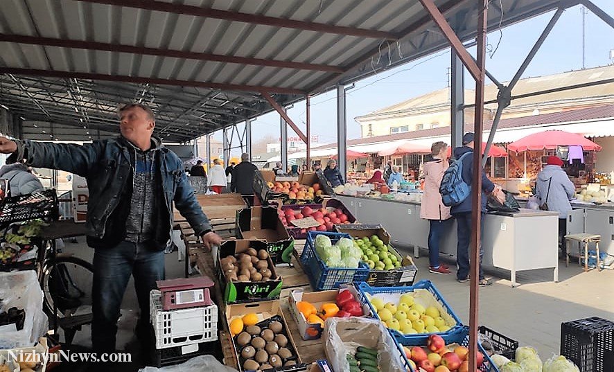 карантин, базар, покупці
