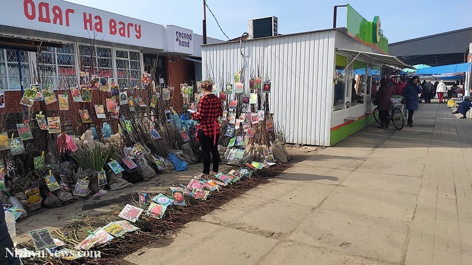 карантин, базар, покупці