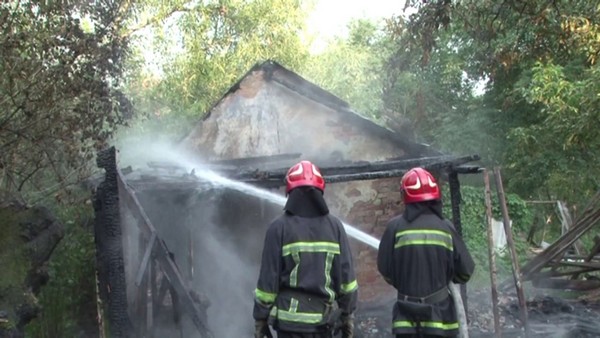 пожежа, село Ніжинське