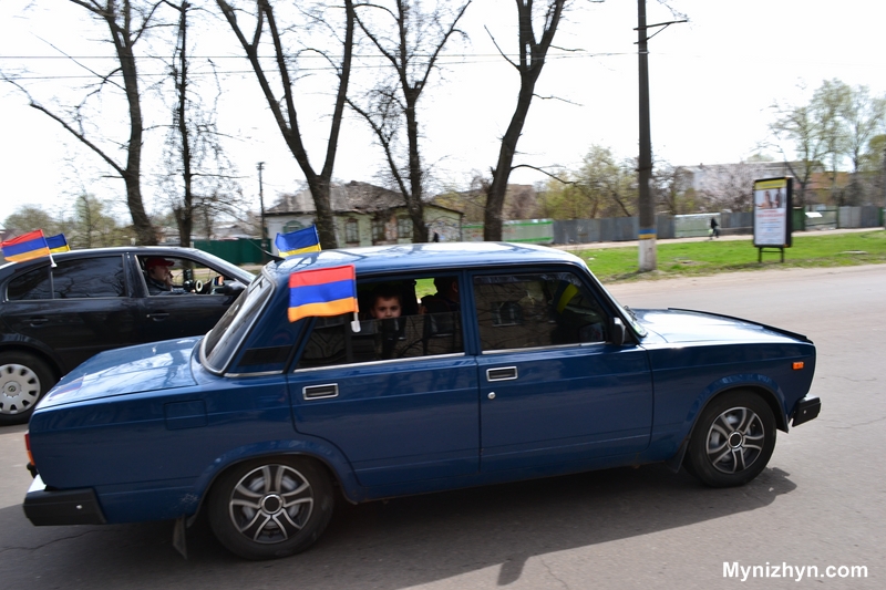 геноцид вірмен, автопробіг, ніжин, нежин