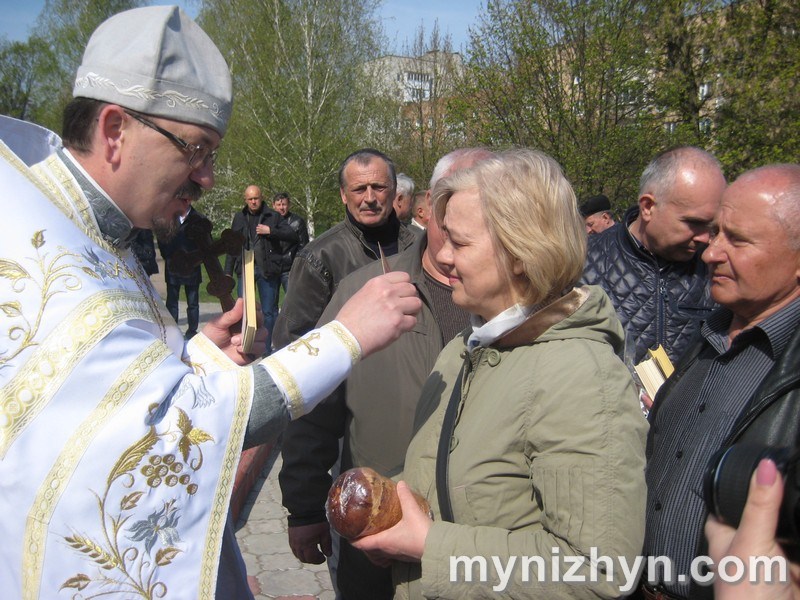 Вшанування пам'яті ліквідаторів на Чорнобильській АЕС