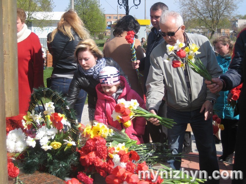 Вшанування пам'яті ліквідаторів на Чорнобильській АЕС