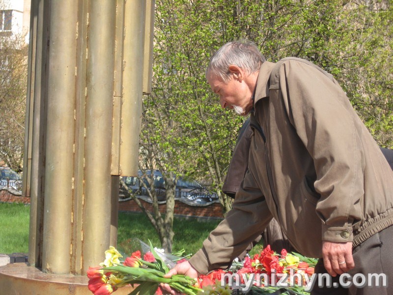 Вшанування пам'яті ліквідаторів на Чорнобильській АЕС