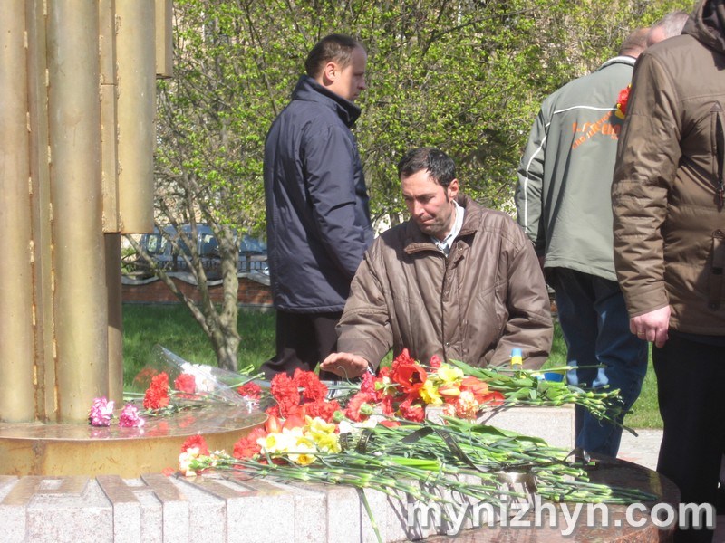 Вшанування пам'яті ліквідаторів на Чорнобильській АЕС