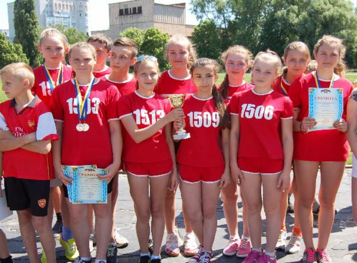 Учні 15 школи стали переможцями у Всеукраїнських дитячих спортивних іграх „Старти надій”