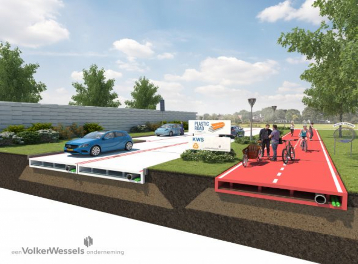 У Нідерландах розробили проект пластикових доріг