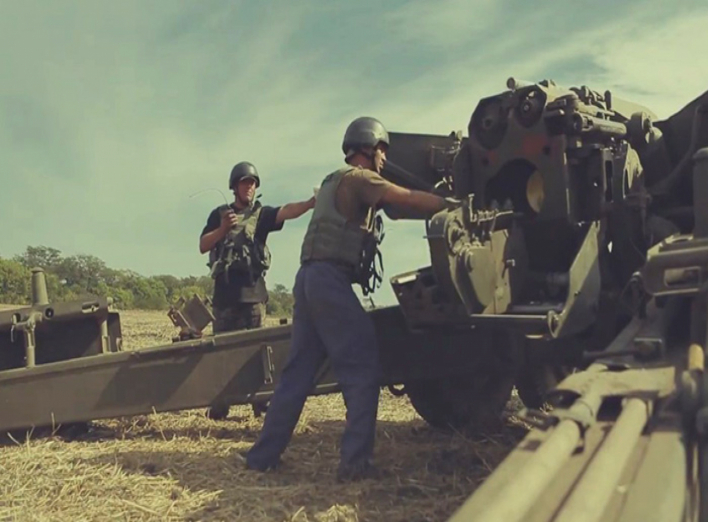 Міноборони показало фільм про українську артилерію