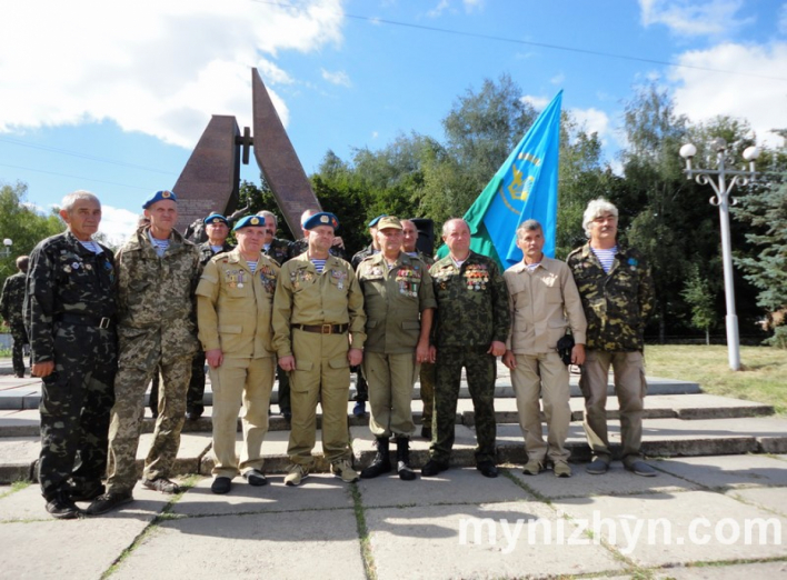 В Ніжині відзначили 20 - у річницю відкриття пам'ятника афганцям