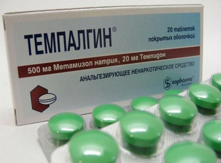 В Україні заборонили таблетки від головного болю Темпалгін