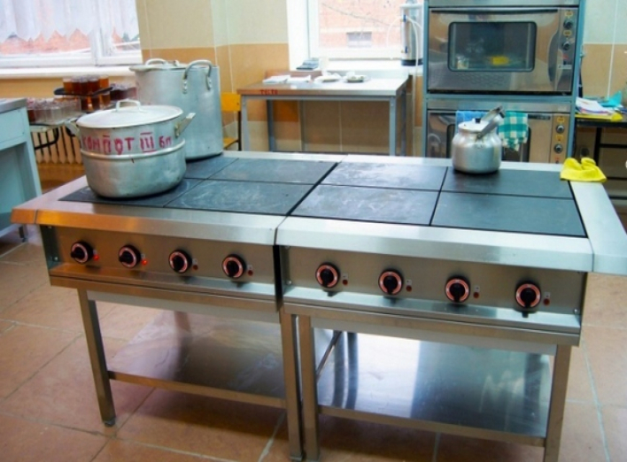 Для "Школярика" придбали 10 нових електроплит, хочуть ще посудомийні машини