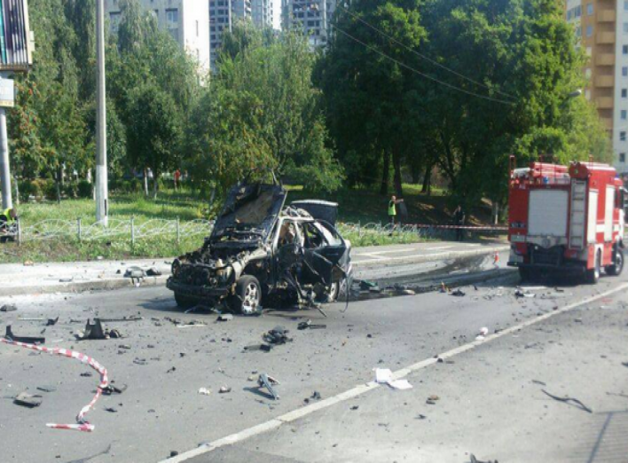 Від вибуху автівки у Києві загинув керівник спецназу 