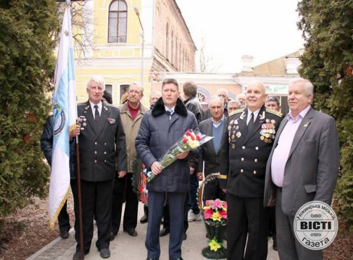 Члени Всеукраїнської асоціації ветеранів-підводників відвідали Ніжин