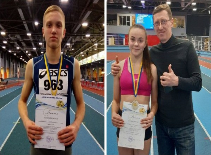 Двоє юних легкоатлетів з Ніжина вибороли призові місця на чемпіонаті України