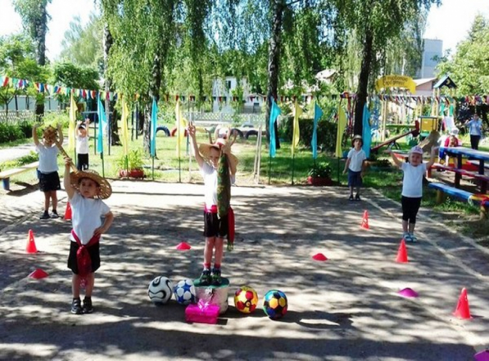Активний відпочинок у затінку беріз: День спорту для дошкільнят