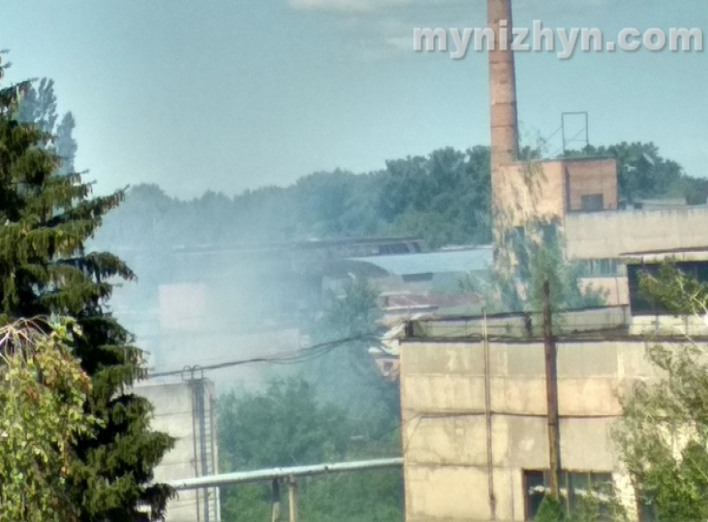 Подробиці пожежі на заводі "Ніжинсільмаш": що стало причиною займання?