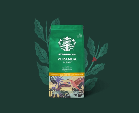 Кава в зернах Starbucks Veranda Blend