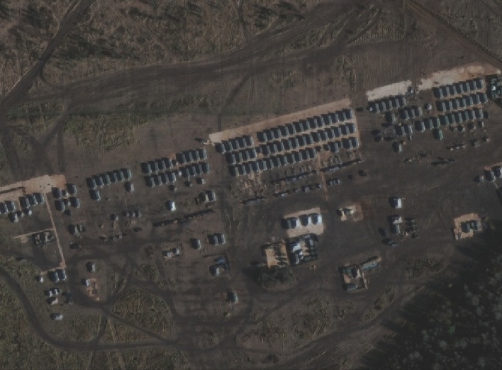 Оприлюднено знімки, що підтверджують нарощування військ РФ на кордоні України фото