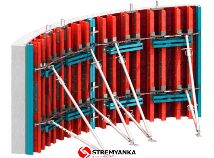 Радиусная опалубка — для чего предназначена и где используется