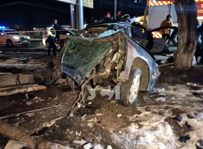 Смертельна ДТП в Одесі: авто розірвало на дві частини фото