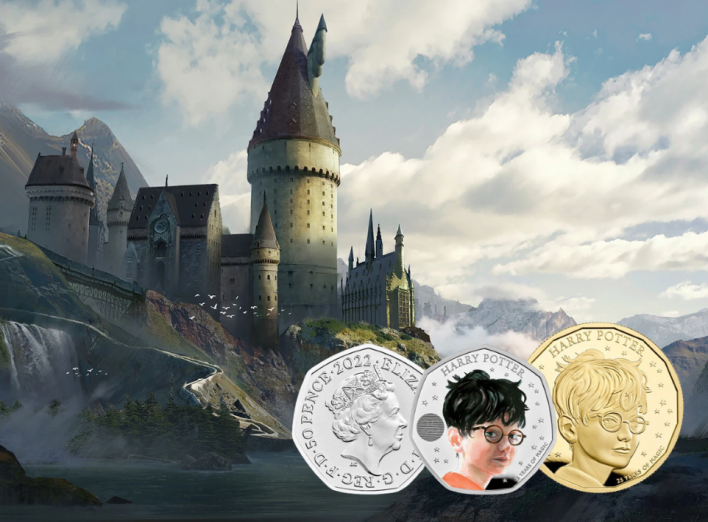 «Урочисто присягаю не затівати нічого доброго!»: монети з Гаррі Поттером у Великобританії фото