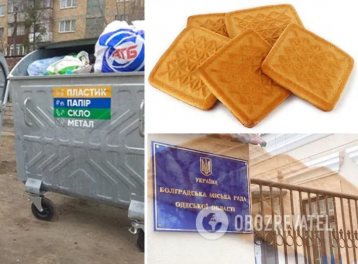 Скандал на Одещині: чиновники викинули 2 тонни печива з гуманітарки, яке не змогли роздати фото
