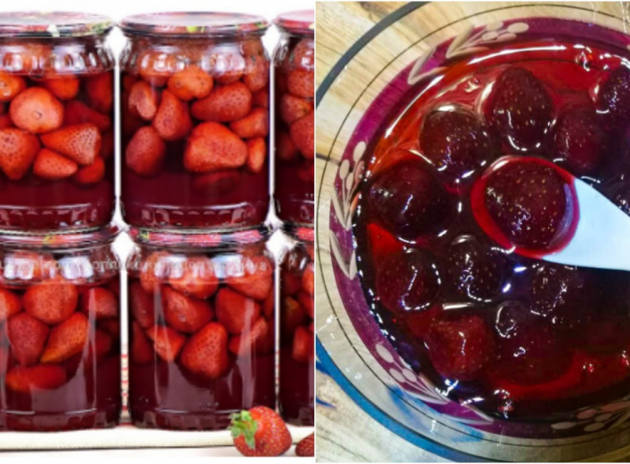 Рецепт полуничного варення з цільними ягодами фото