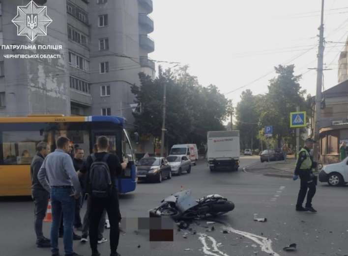 Смертельна ДТП у Чернігові: загинув полковник поліції