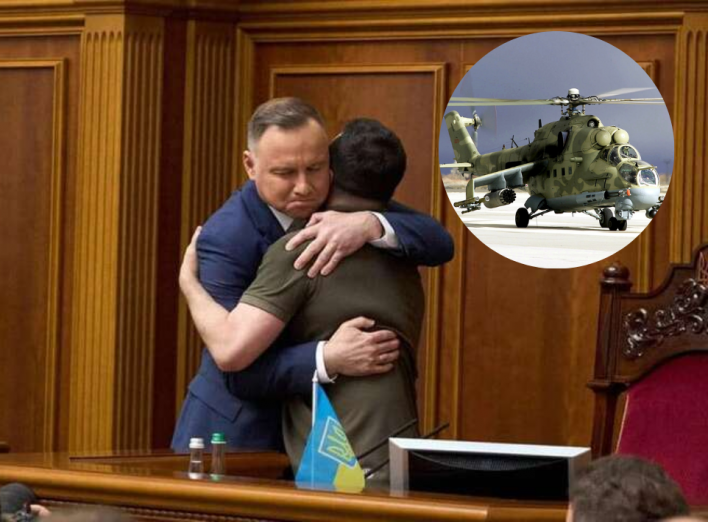 Польща таємно передала Україні вертольоти Мі-24: деталі від WSJ фото