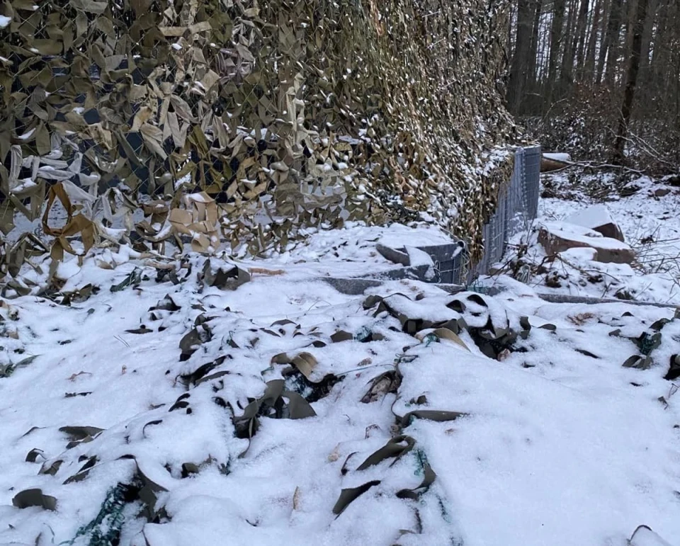 "Погода не стане на заваді захисту": на північному кордоні Чернігівщини зимно (Фото) фото №3