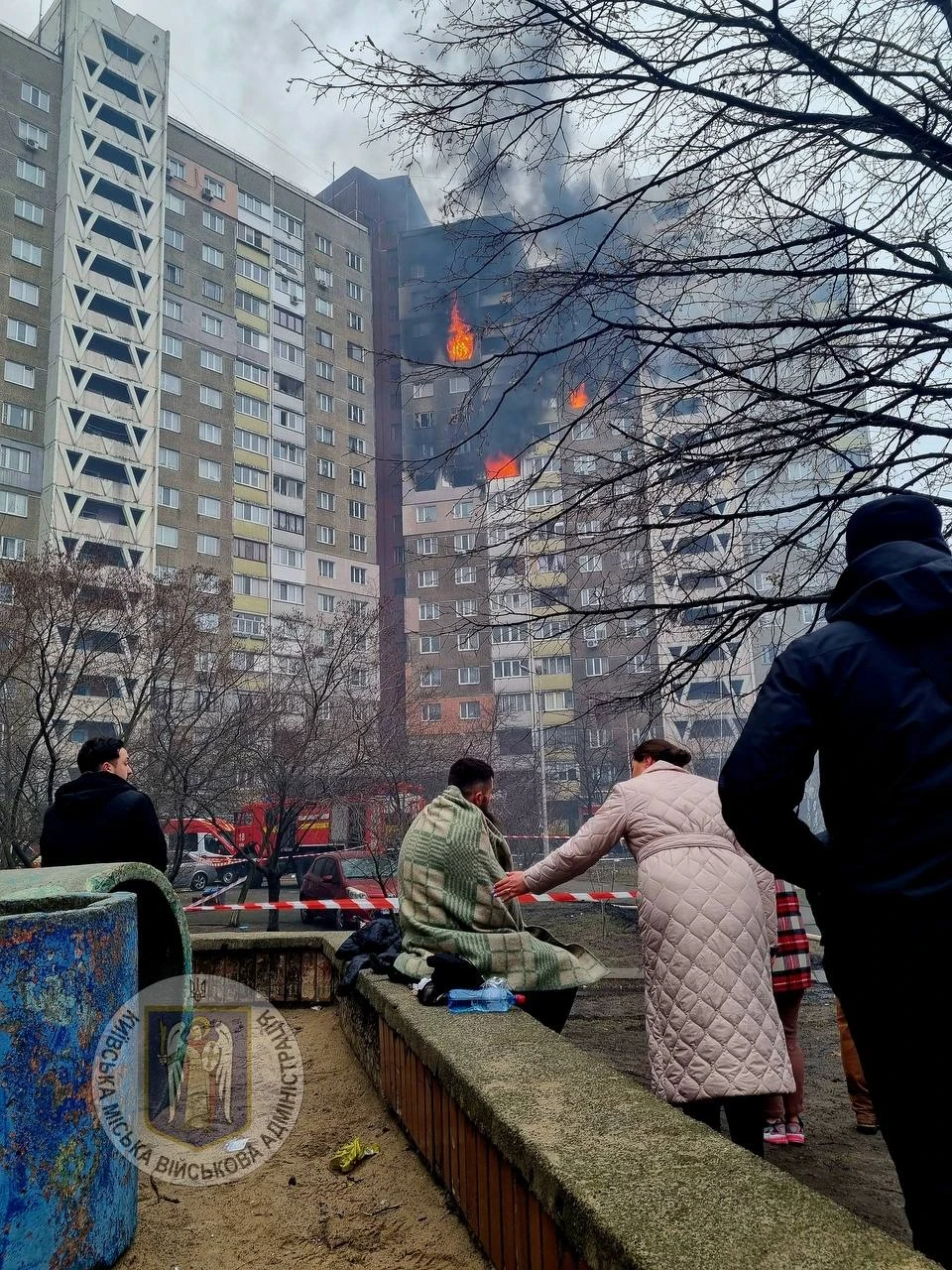 Київ у вогні: наслідки атаки росіян 7 лютого фото №10