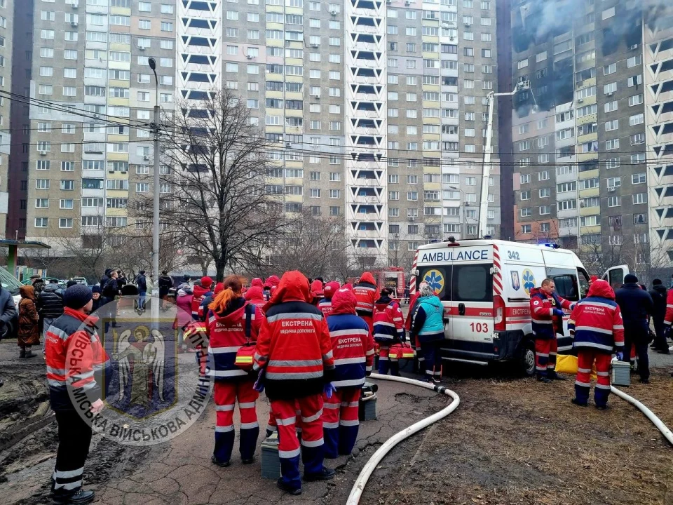 Київ у вогні: наслідки атаки росіян 7 лютого фото №18