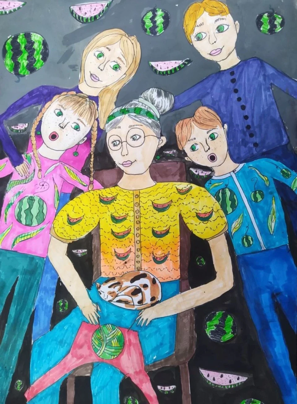 «Херсонський кавун АРТ»: учні Ніжинської мистецької школи стали фіналістами міжнародного конкурсу фото №8