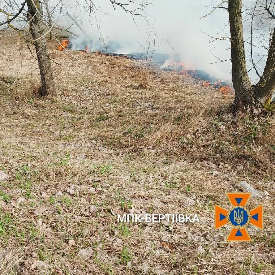 На Ніжинщині протягом вихідних зафіксували два загоряння сухої трави: подробиці фото №3