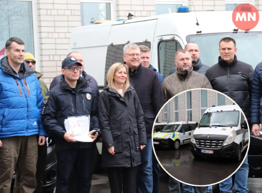 Три авто для роботи у прикордонні: як латвійська поліція підтримала чернігівську (Фото)