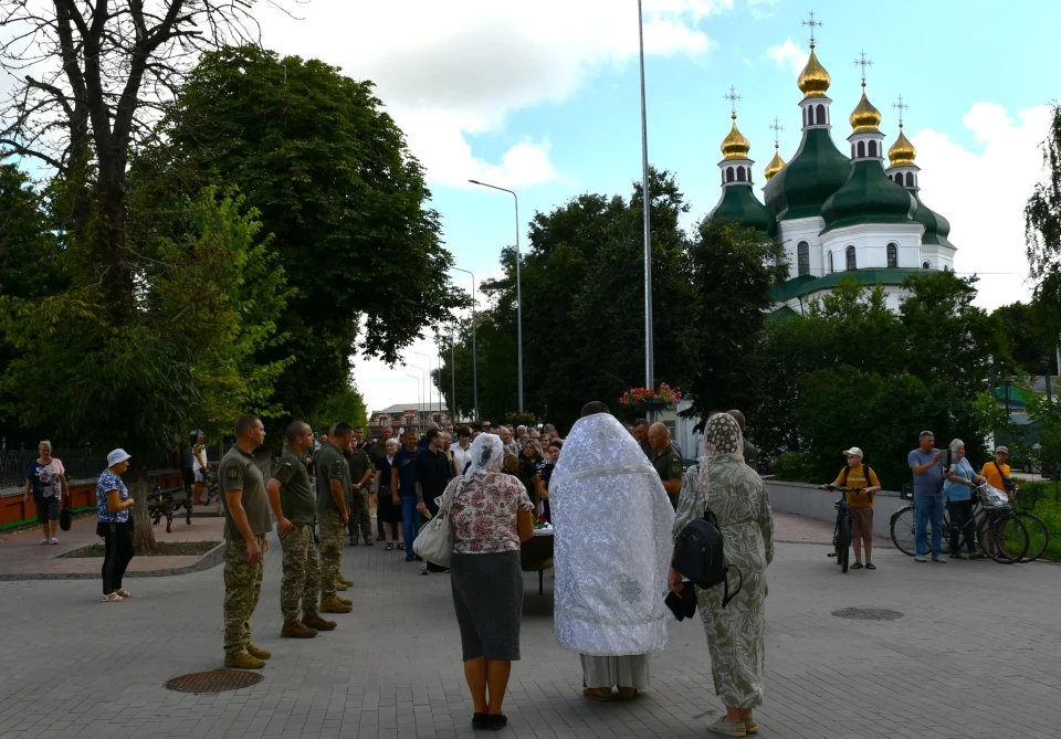 Ніжин попрощався з Воїном — Олександром Паськом фото №13