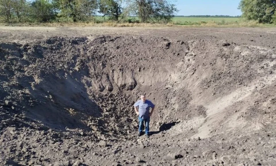 На Ніжинщині виявили уламки збитої ракети — Фото фото №1