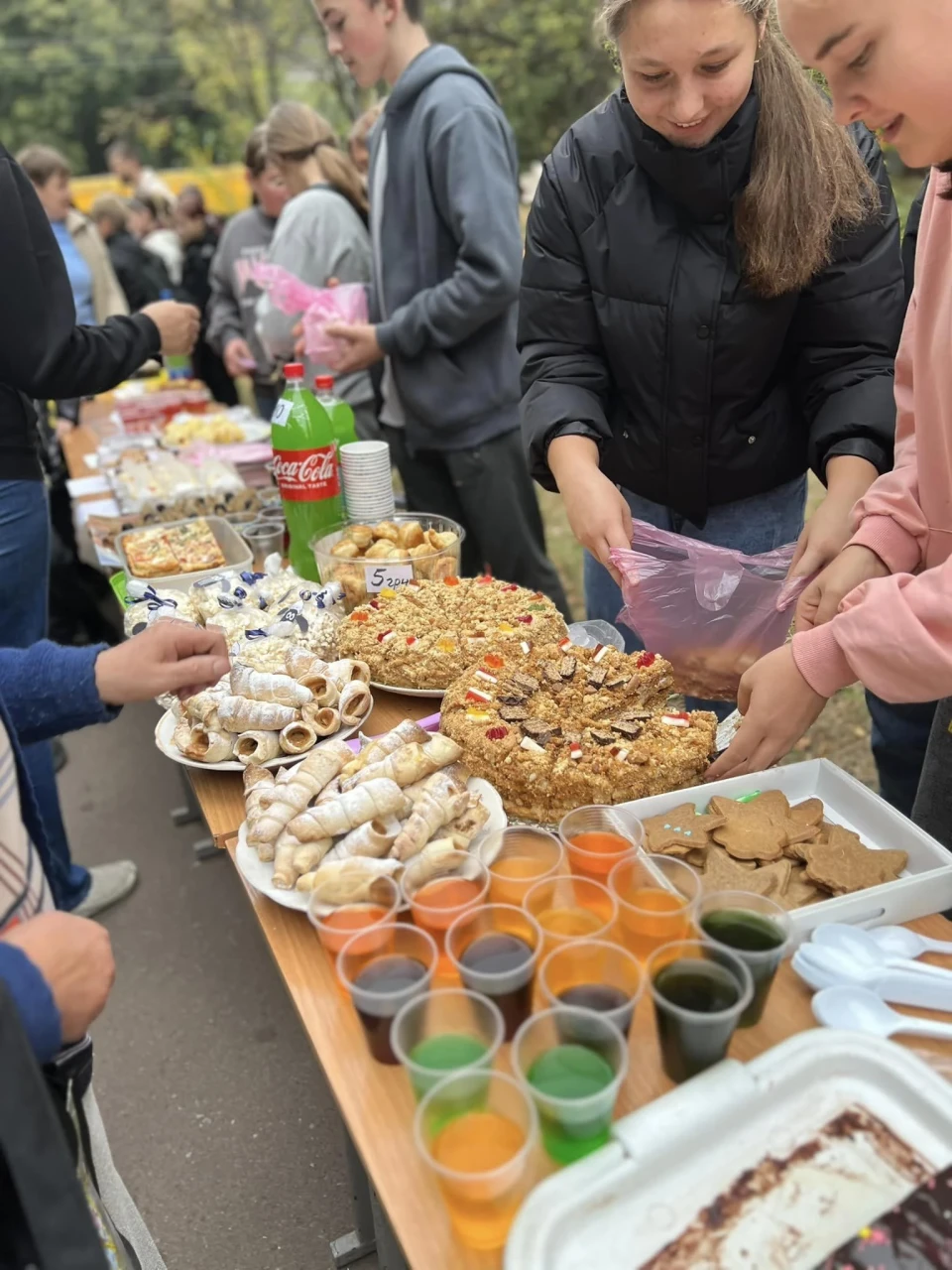 На Чернігівщині на благодійному шкільному ярмарку збирали кошти для ЗСУ — Фото фото №13