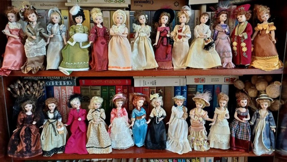 У Ніжині можна побачити Джейн Ейр та Міс Ерлін: колекція ляльок Валерії Марченко  фото №4