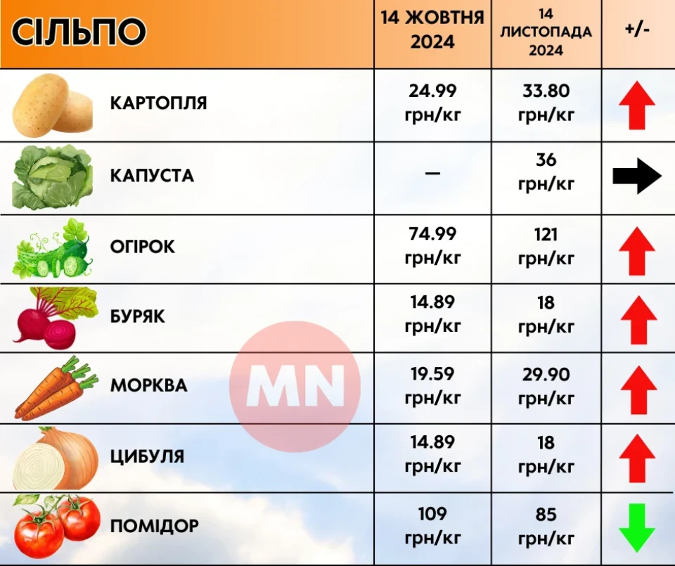 Ціни ростуть майже на все: як змінилися ціни в супермаркетах Ніжина протягом місяця фото №11