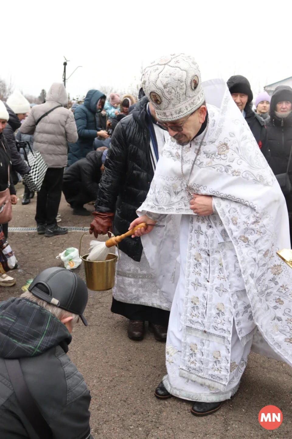 Водохреще в Ніжині: освячення води у Храмі Святої Покрови — Фоторепортаж фото №30