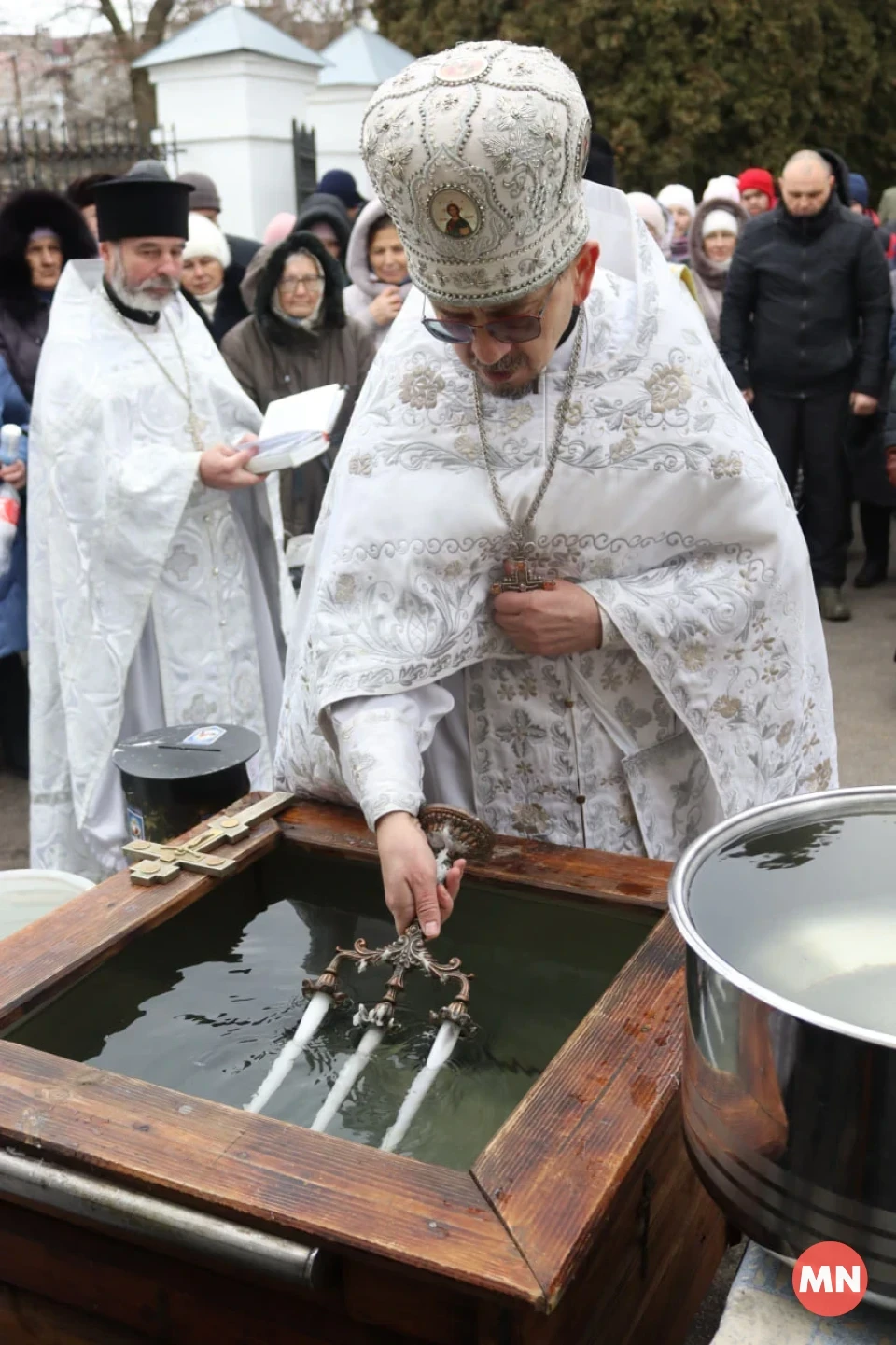 Водохреще в Ніжині: освячення води у Храмі Святої Покрови — Фоторепортаж фото №3