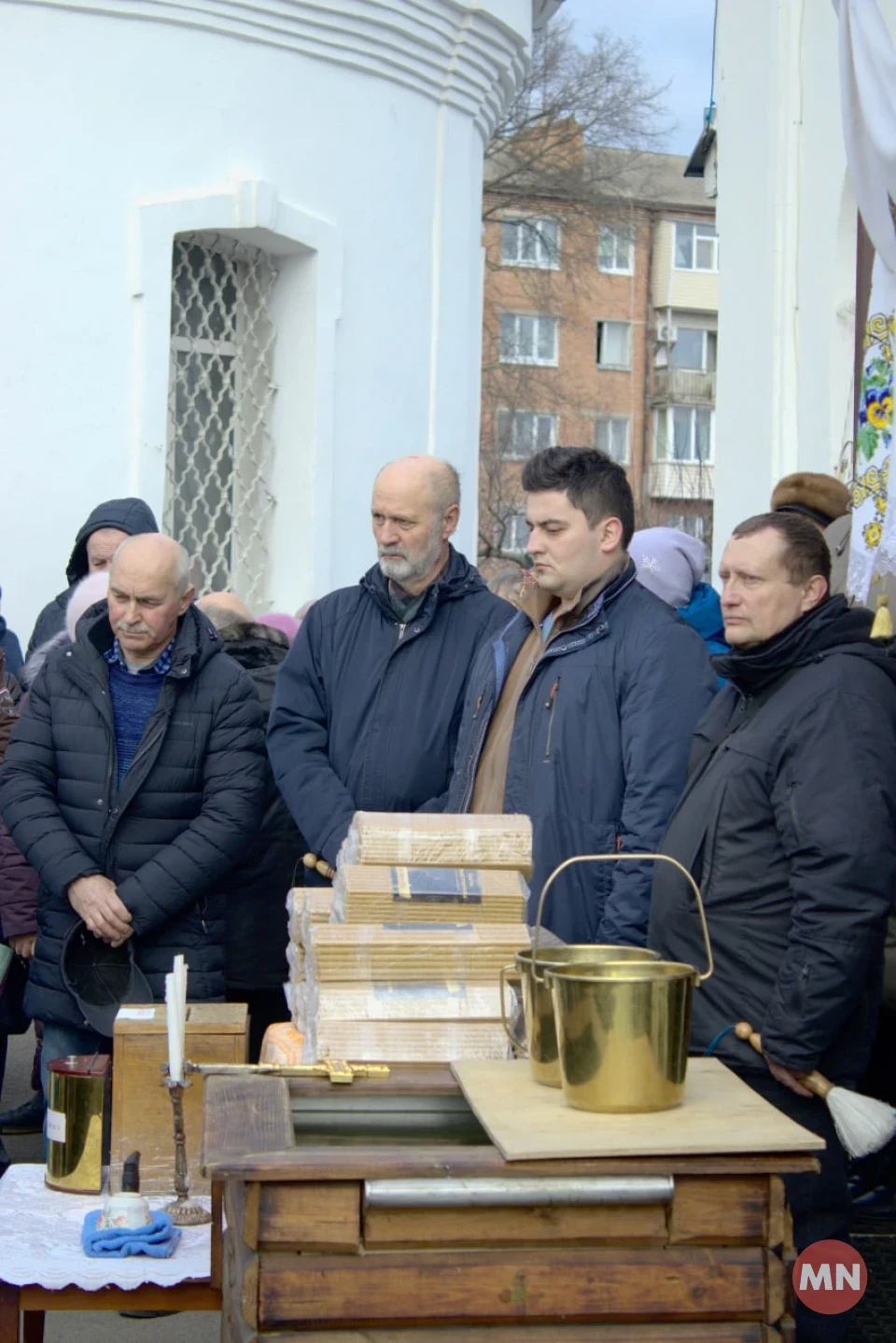 Стрітення Господнє у Покровській церкві Ніжина: освячення води та свічок — Фото фото №1